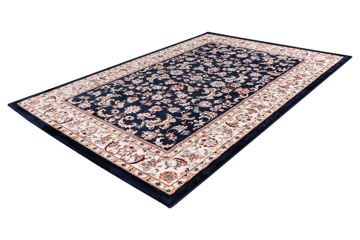 FLACHWEBETEPPICH 160/230 cm My Isfahan  - Dunkelblau, Lifestyle, Textil (160/230cm) - Novel
