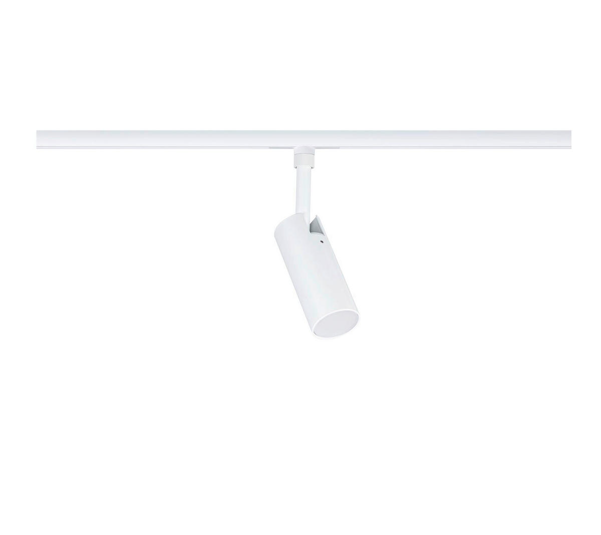 SCHIENENSYSTEM-STRAHLER URail 4,3/19 cm  - Weiß, Basics, Metall (4,3/19cm) - Paulmann