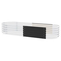 HOCHBEET-ERWEITERUNG 80/40,1/80 cm  - Schwarz, Basics, Metall (80/40,1/80cm)