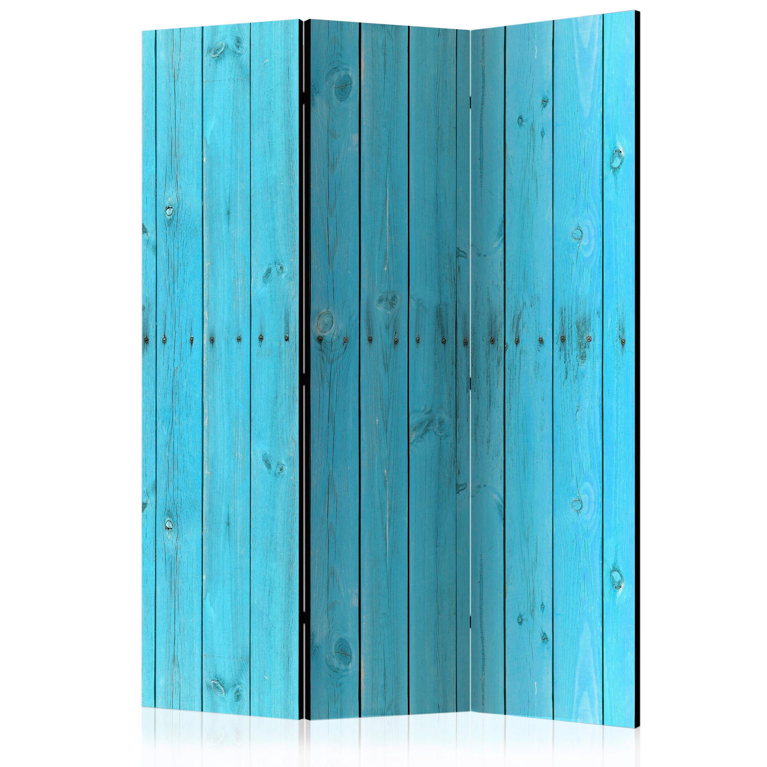 artgeist Paravent Hellblau 135x172x3 cm