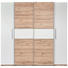DREHTÜRENSCHRANK in Eichefarben, Weiß - Eichefarben/Alufarben, MODERN, Holzwerkstoff/Kunststoff (200,1/190,5/61,6cm) - Carryhome DREHTÜRENSCHRANK in Eichefarben, Weiß - Eichefarben/Alufarben, MODERN, Holzwerkstoff/Kunststoff (200,1/190,5/61,6cm) - Carryhome