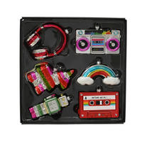 CHRISTBAUMKUGEL-SET  - Multicolor, Basics, Kunststoff (24.5/8/24.5cm)