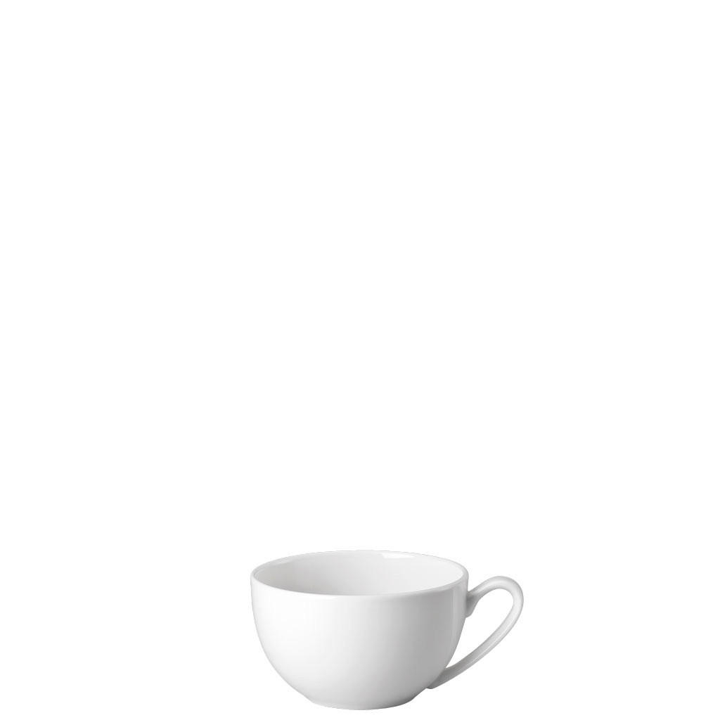 KAFFEETASSE Jade 280 ml - Weiß, KONVENTIONELL, Keramik (12,7/10,1/6,9cm) - Rosenthal