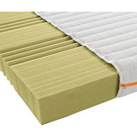 KALTSCHAUMMATRATZE 90/200 cm Höhe ca. 14 cm 5 -Zonen - Weiß, Basics, Textil (90/200cm) - Boxxx