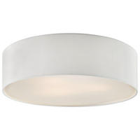 DECKENLEUCHTE  45/12 cm    - Weiss, Konventionell, Textil (45/12cm) - Fischer & Honsel