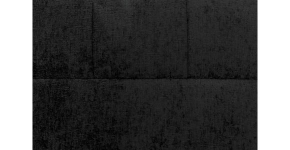 BOXSPRINGBETT 180/200 cm,  in Schwarz, Topper, H2 + H2 = mittel  - Schwarz, Design, Textil/Metall (180/200cm) - Esposa