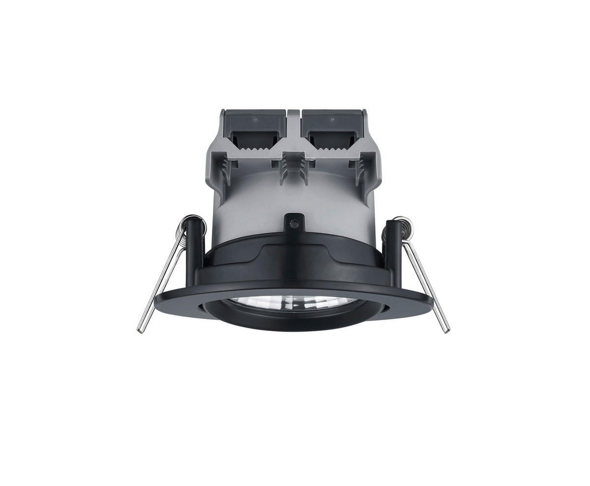 LED-EINBAUSPOT 8,5/5,4 cm   - Schwarz, KONVENTIONELL, Metall (8,5/5,4cm) - Trio Leuchten