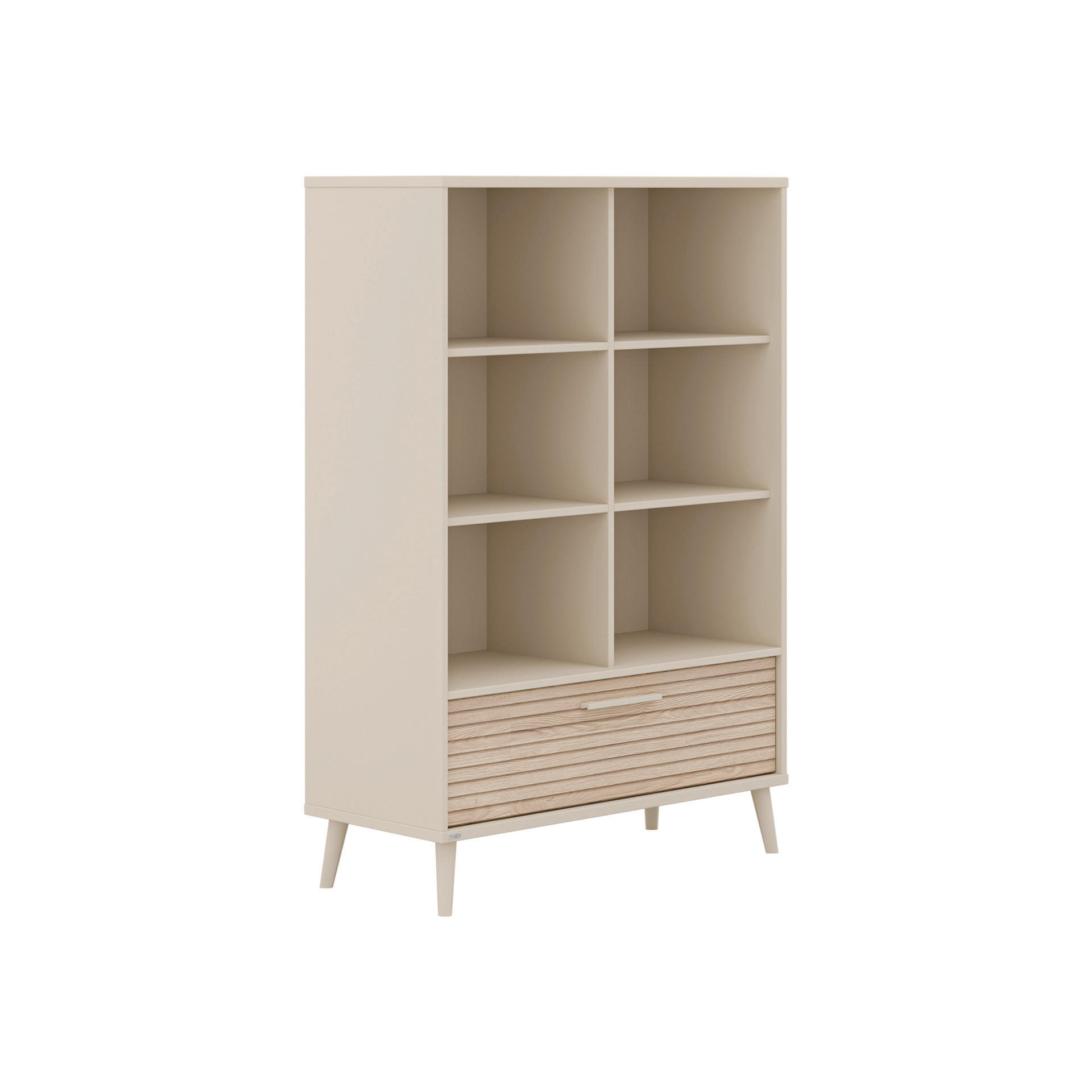 BABYREGAL Eefje Eichefarben, Beige  - Eichefarben/Beige, Basics, Holzwerkstoff (94,8/139,2/41,1cm) - Paidi