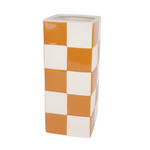 VASE 21.7 cm  - Naturfarben/Orange, Design, Keramik (9/21,7/9cm) - Ambia Home