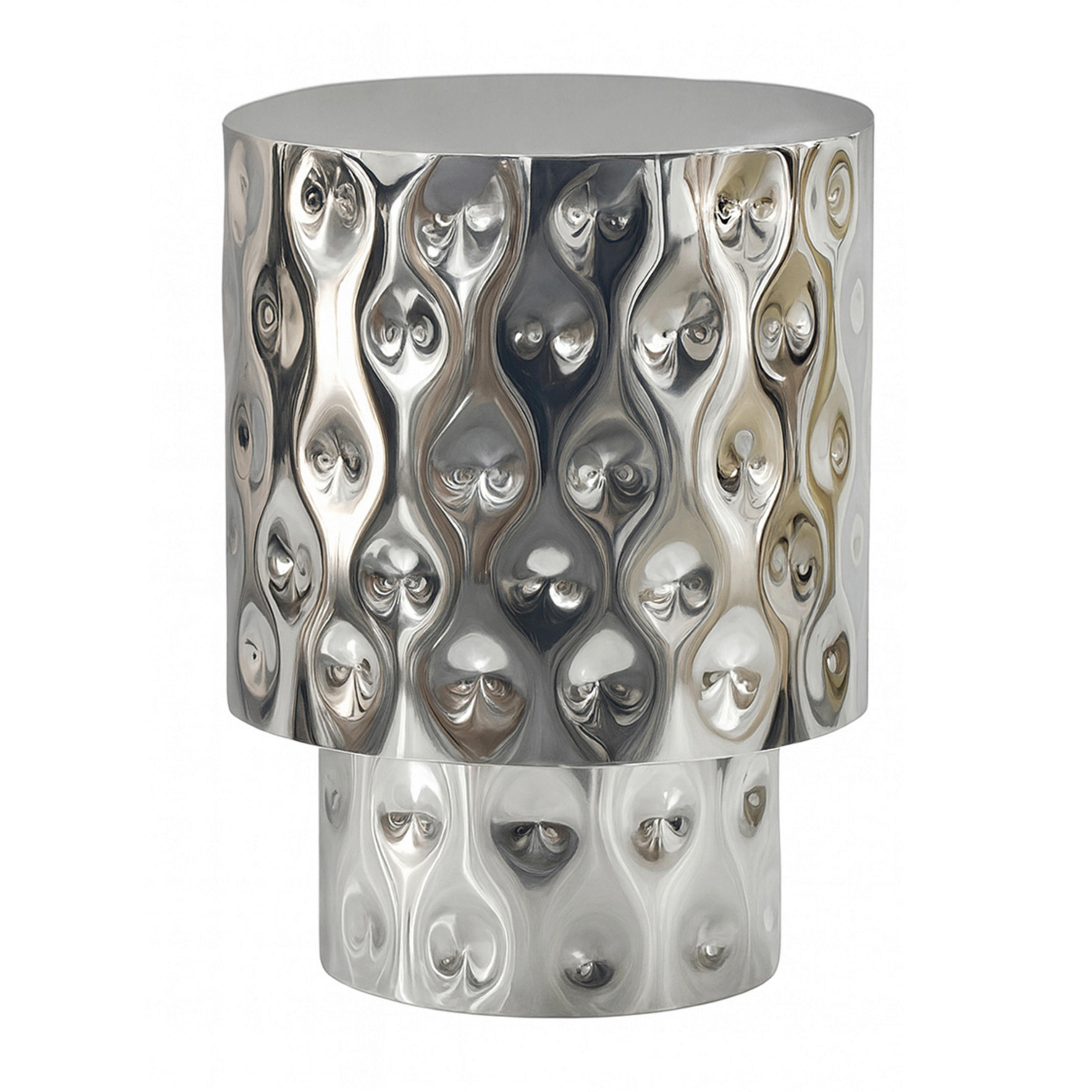 MIZICA, srebrne barve  - srebrne barve, Design, kovina (36/36/50cm) - Livetastic