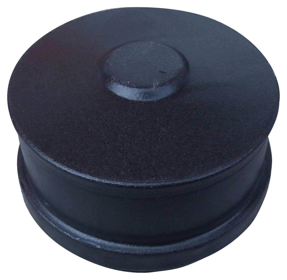 OFENROHR - Schwarz, MODERN, Metall (8cm)
