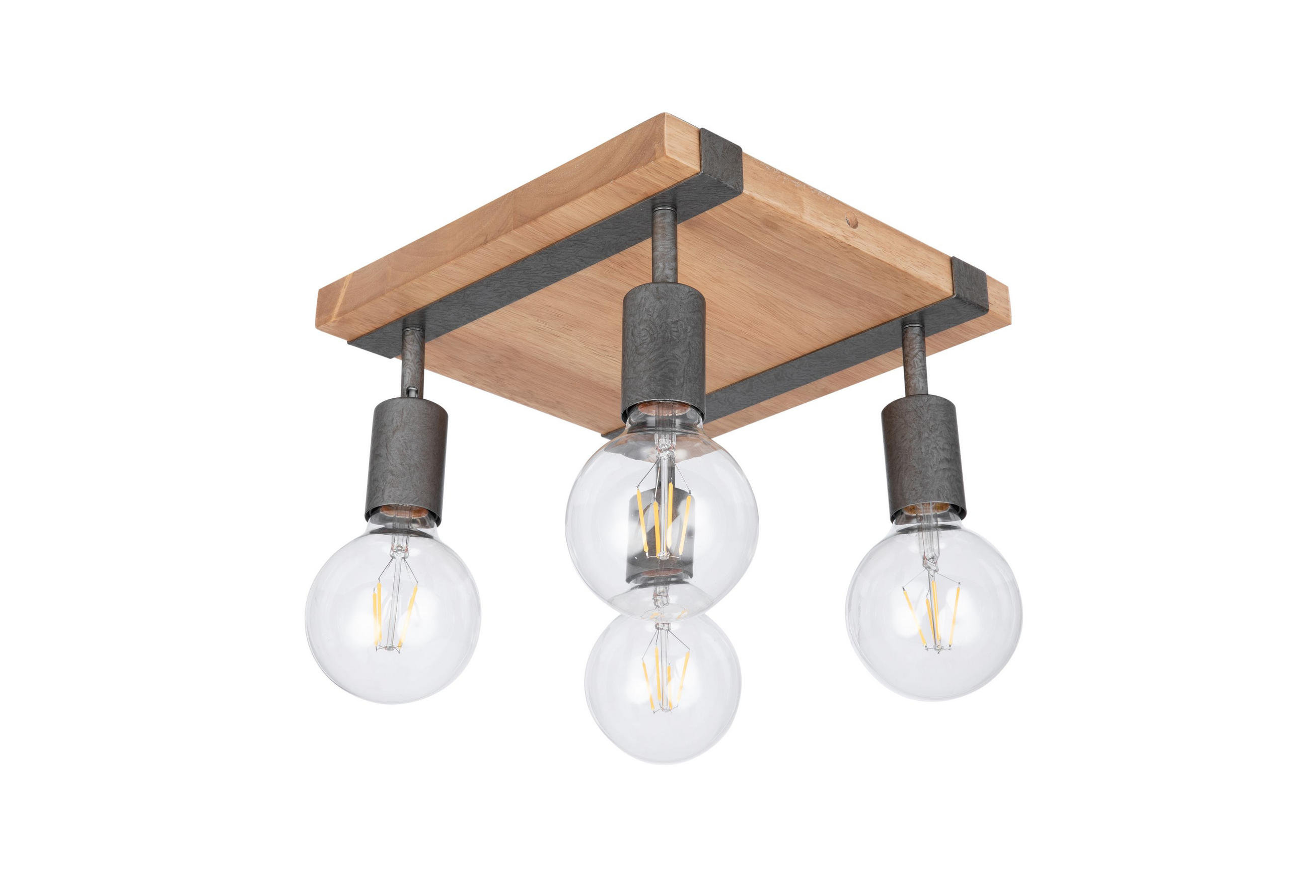 STRAHLER 28/28/9 cm   - Trend, Holz/Metall (28/28/9cm) - Marama