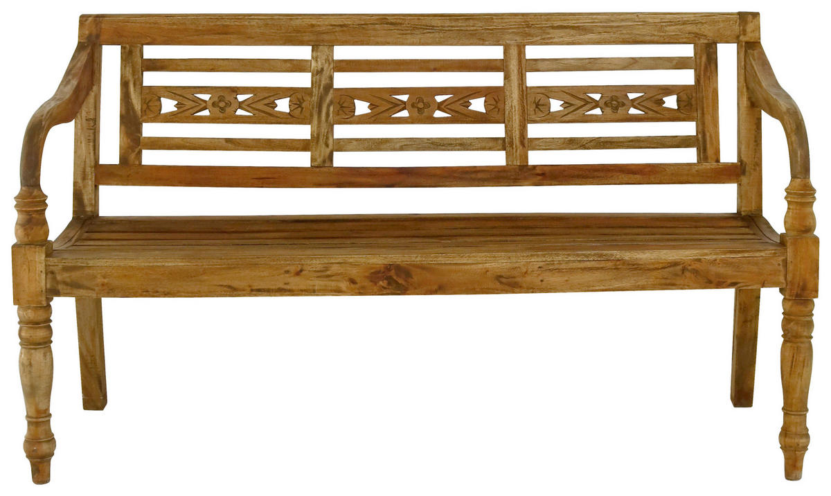 VRTNA KLOP mahagoni   - naravne barve, Romantika, les (150/90/52cm) - Ambia Garden