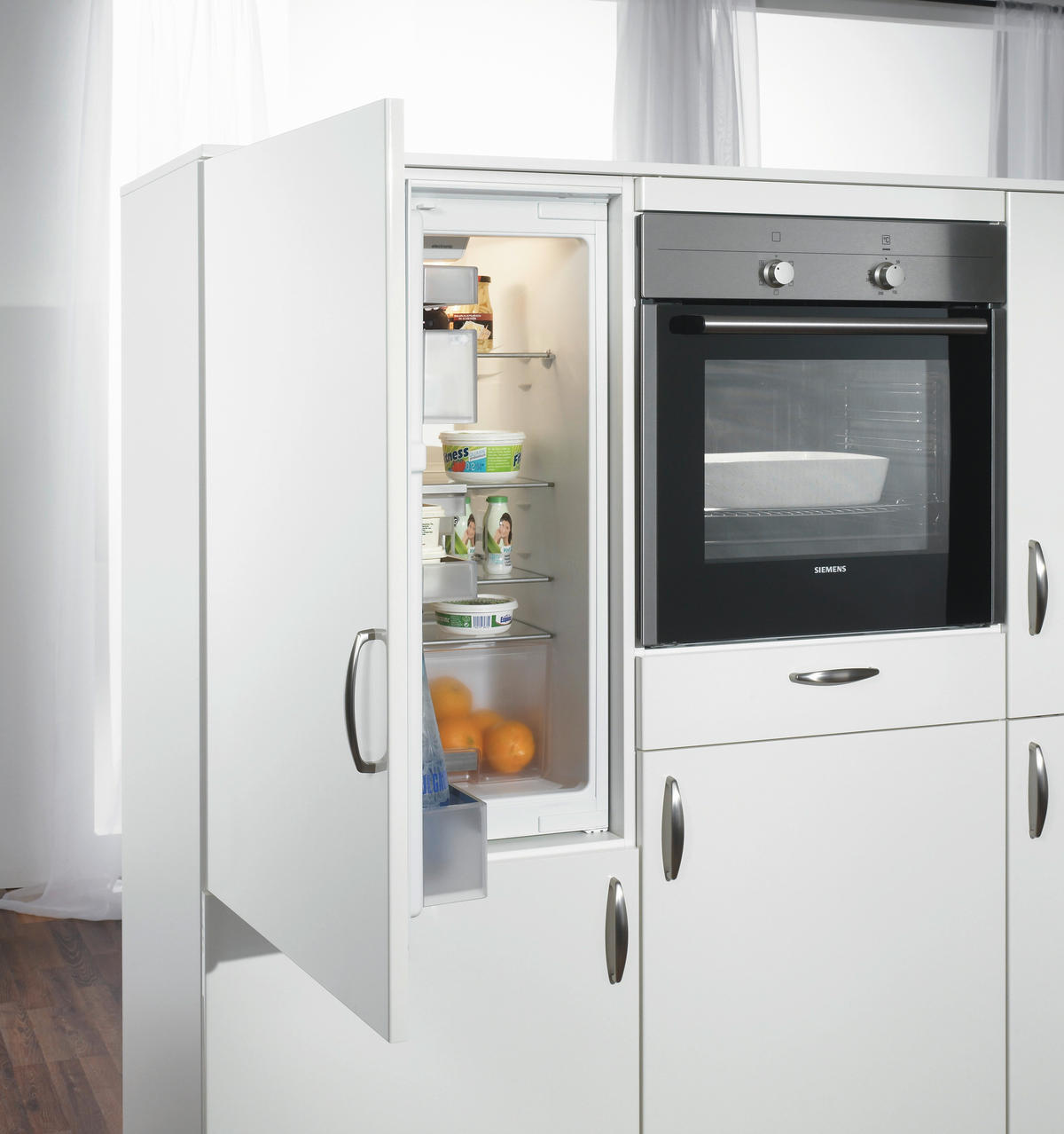 EINBAUKÜCHE   - Design, Holzwerkstoff - Novel