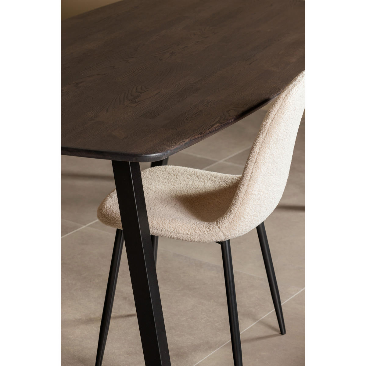 TISCHGESTELL in Metall   - Schwarz, MODERN, Metall (79/72/10cm) - Livetastic