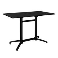 BISTROTISCH in Metall, Kunststoff 120/70/74 cm  - Anthrazit, KONVENTIONELL, Kunststoff/Metall (120/70/74cm) - Ambia Garden