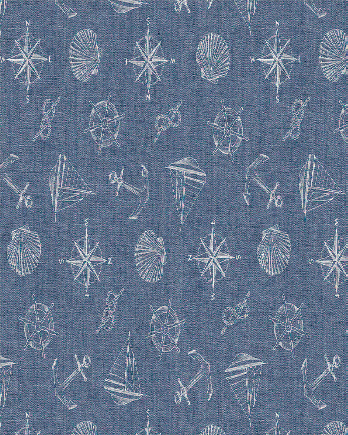 ASZTALTERÍTŐ   - kék, Basics, textil (2000cm)