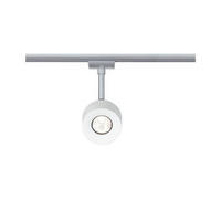 SCHIENENSYSTEM-STRAHLER URail 8,6/19,7 cm   - Chromfarben/Weiß, Basics, Kunststoff/Metall (8,6/19,7cm) - Paulmann
