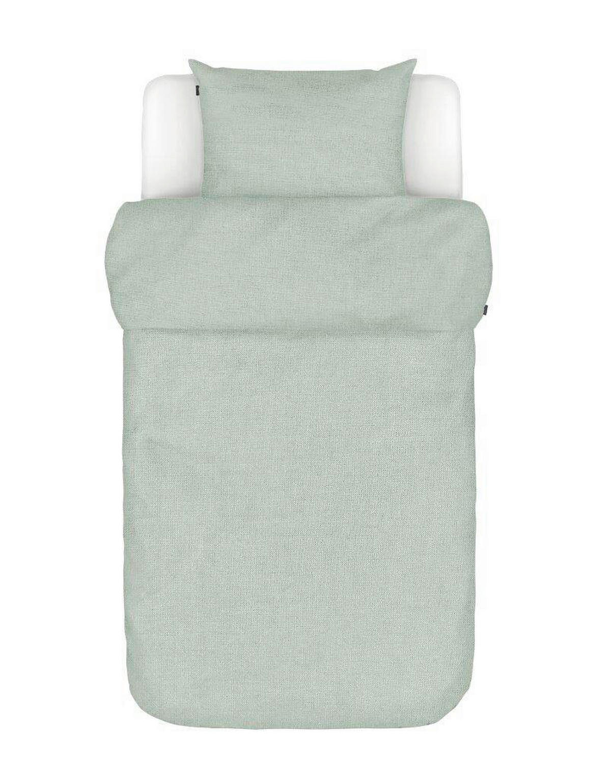 BETTWÄSCHE VALKA Flachgewebe 135/200 cm  - Grün, Basics, Textil (135/200cm) - Marc O'Polo