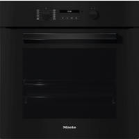EINBAUBACKOFEN H2851B  - Schwarz, Basics, Glas/Metall (59,5/59,6/56,8cm) - Miele