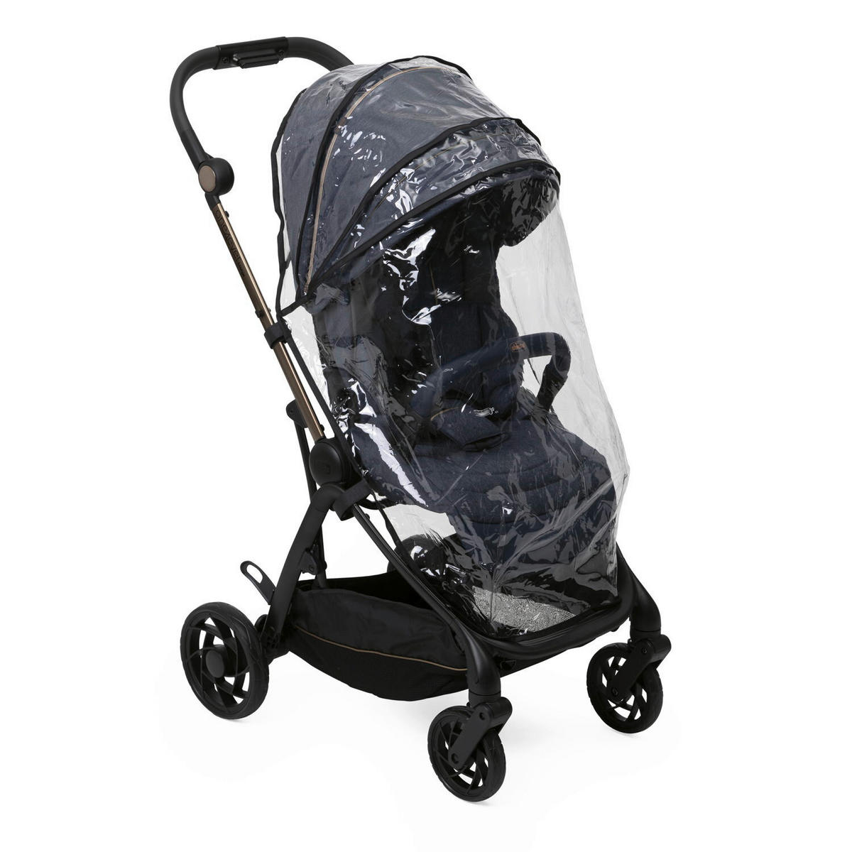 BUGGY One4ever Lounge  - Blau, Basics, Textil/Metall (51/99-109/78cm) - Chicco