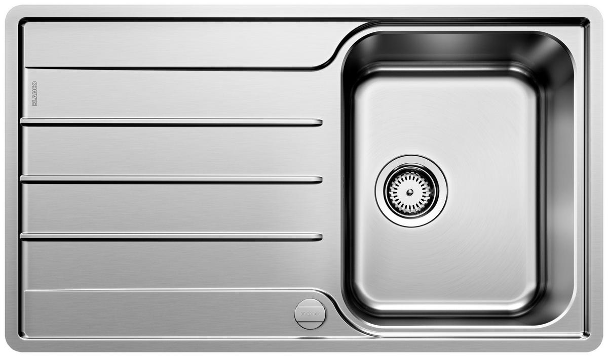 SPÜLE 523031  - Edelstahlfarben, Basics, Metall (86/20,5/50cm) - Blanco