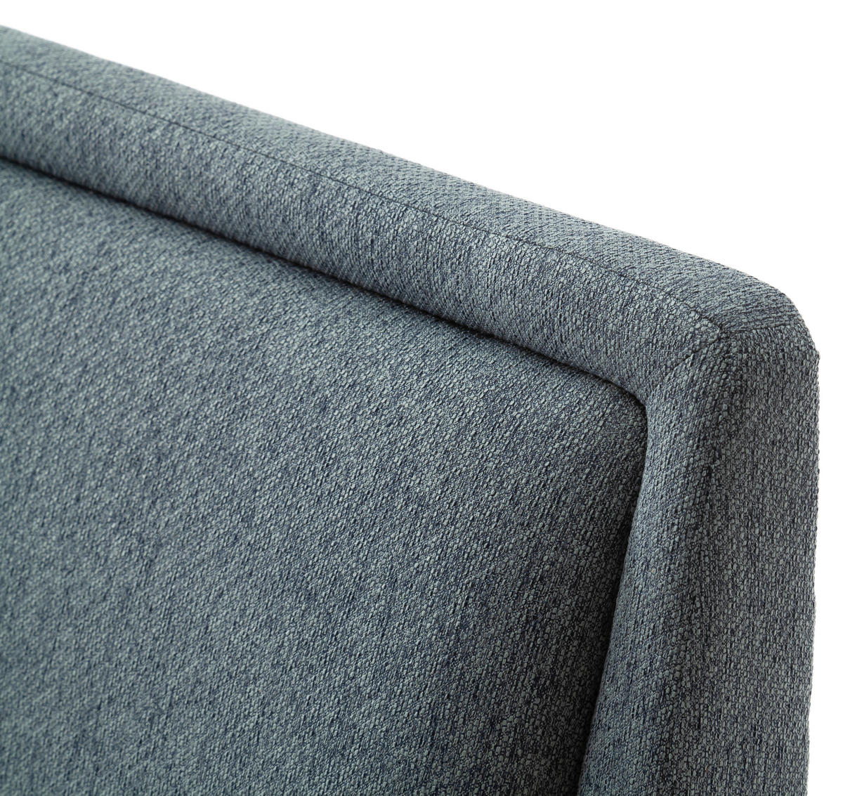 POLSTERBETT FRIEDA Bettkasten, Lattenroste 180/200 cm  in Blau  - Blau/Schwarz, KONVENTIONELL, Holz/Textil (180/200cm) - Livetastic