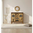 KOMMODE  in 110/100,5/35 cm  - Goldfarben/Multicolor, LIFESTYLE, Holz/Holzwerkstoff (110/100,5/35cm) - Landscape