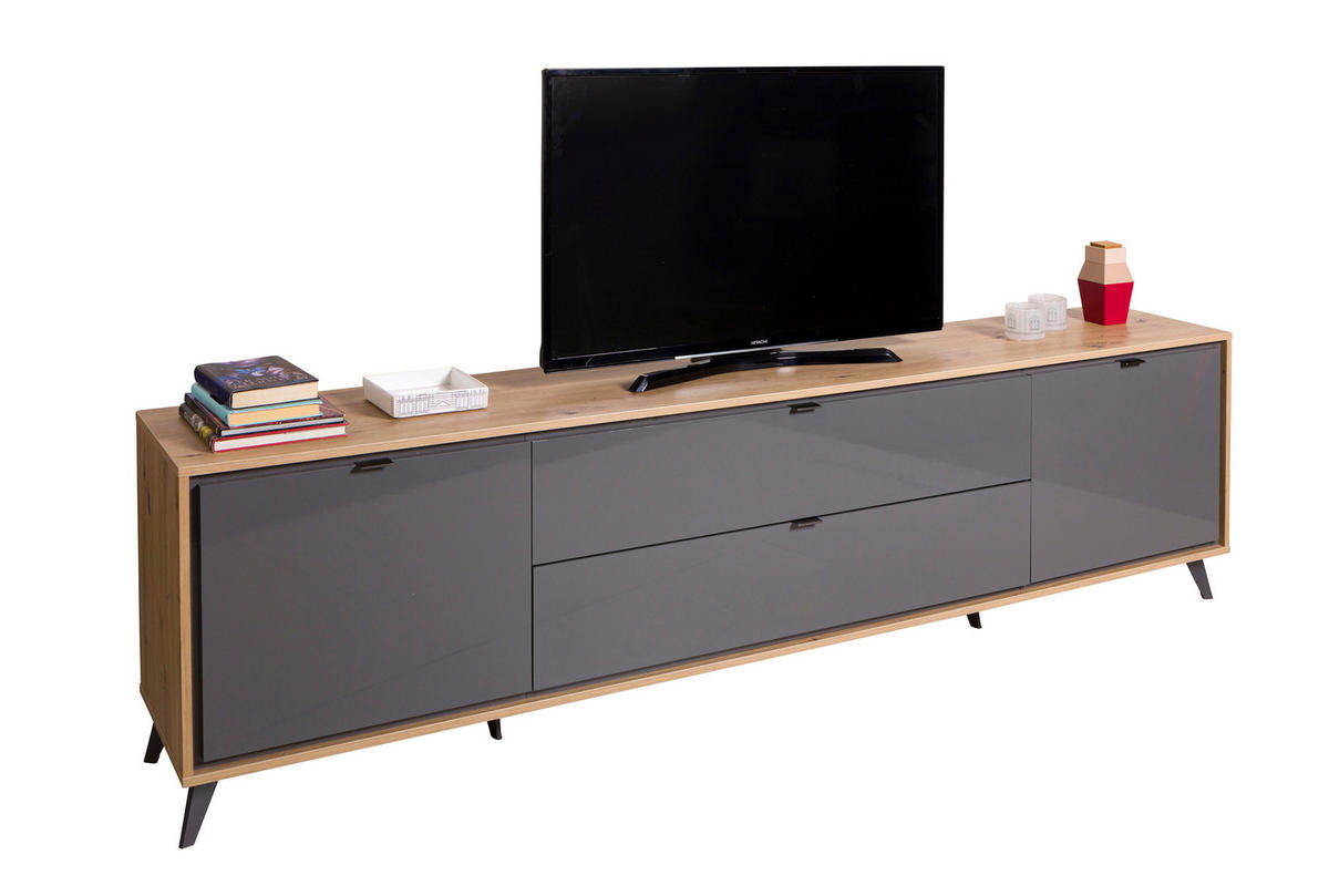 TV-ELEMENT  - Moderno, kovina/umetna masa (242/63,4/40,7cm) - Carryhome