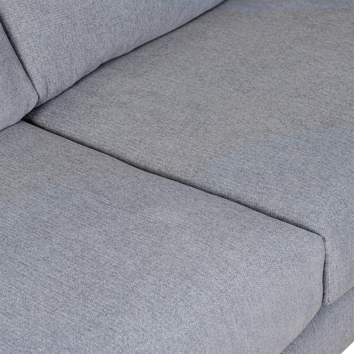 SOFFA i grå, svart  - grå/svart, Basics, metall/trä (277/82/172cm) - Pure Home Comfort