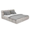 POLSTERBETT Lattenrost, Bettkasten 180/200 cm  in Beige  - Beige/Schwarz, Design, Holz/Kunststoff (180/200cm) - Esposa