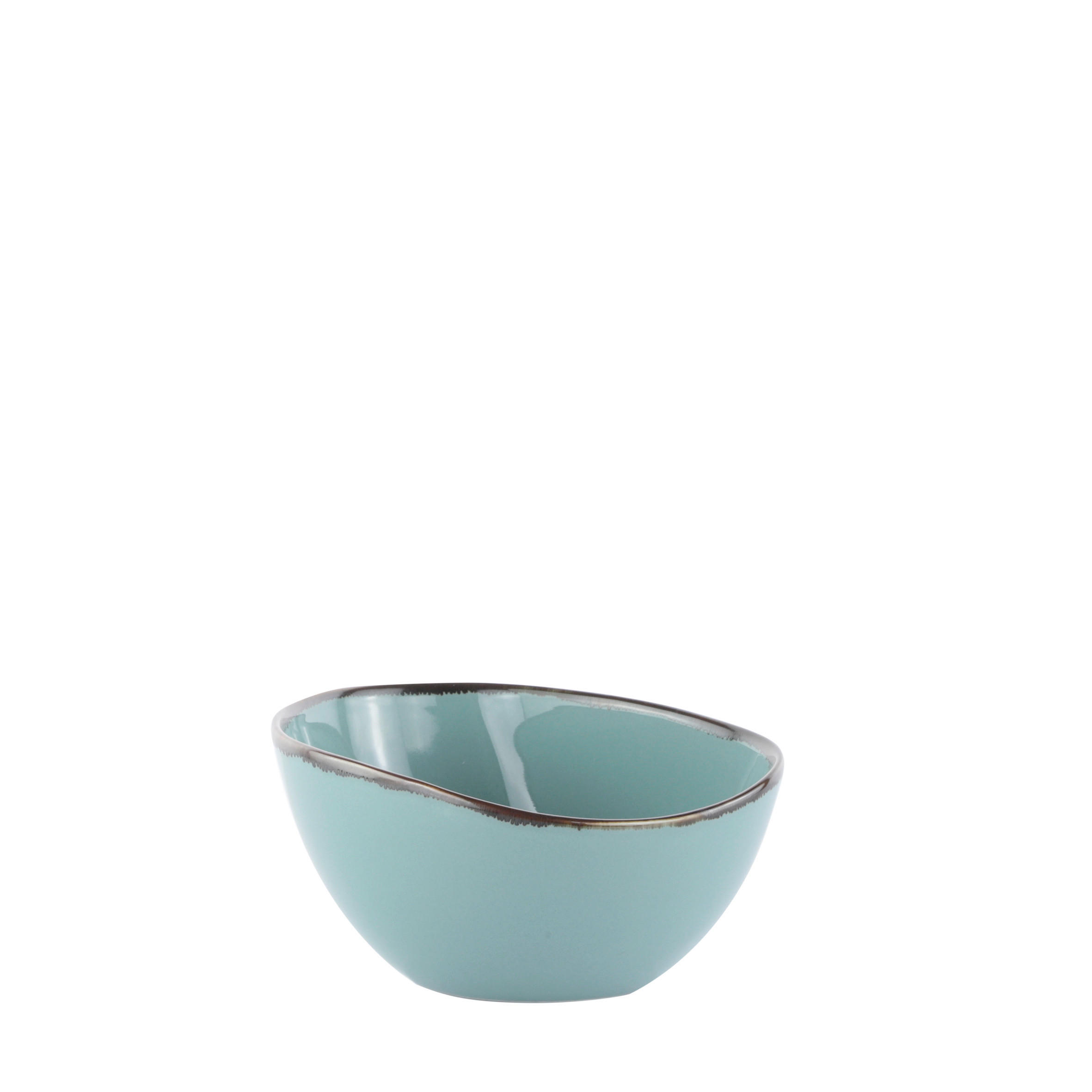 BOL PENTRU CEREALE  - verde, Trend, ceramică (14,5/12,5cm) - Novel