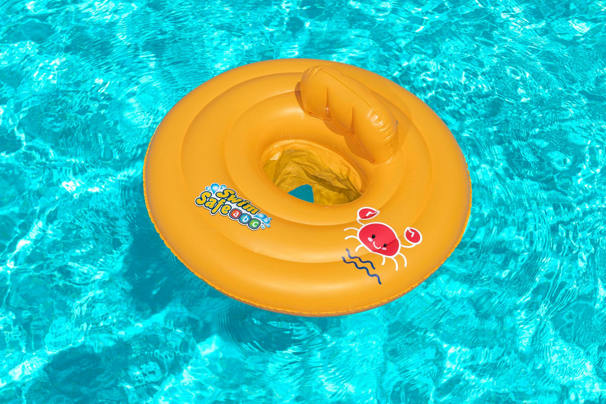SCHWIMMRING - Gelb, Basics, Kunststoff (69cm) - Bestway