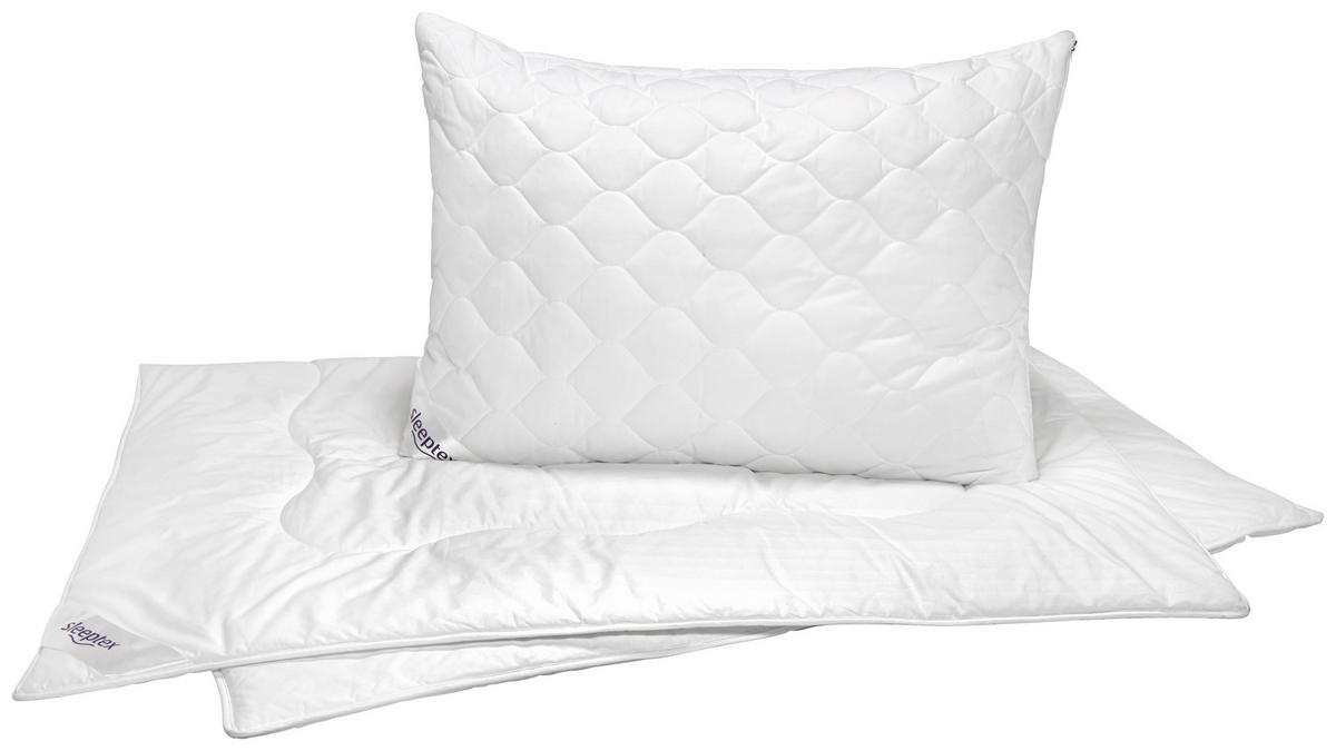 EGÉSZ ÉVES PAPLAN 140/200 cm  - fehér, Basics, textil (140/200cm) - Sleeptex