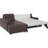WOHNLANDSCHAFT in Leder Braun - Nussbaumfarben/Braun, Design, Leder/Holz (203/282cm) - Sedda WOHNLANDSCHAFT in Leder Braun - Nussbaumfarben/Braun, Design, Leder/Holz (203/282cm) - Sedda
