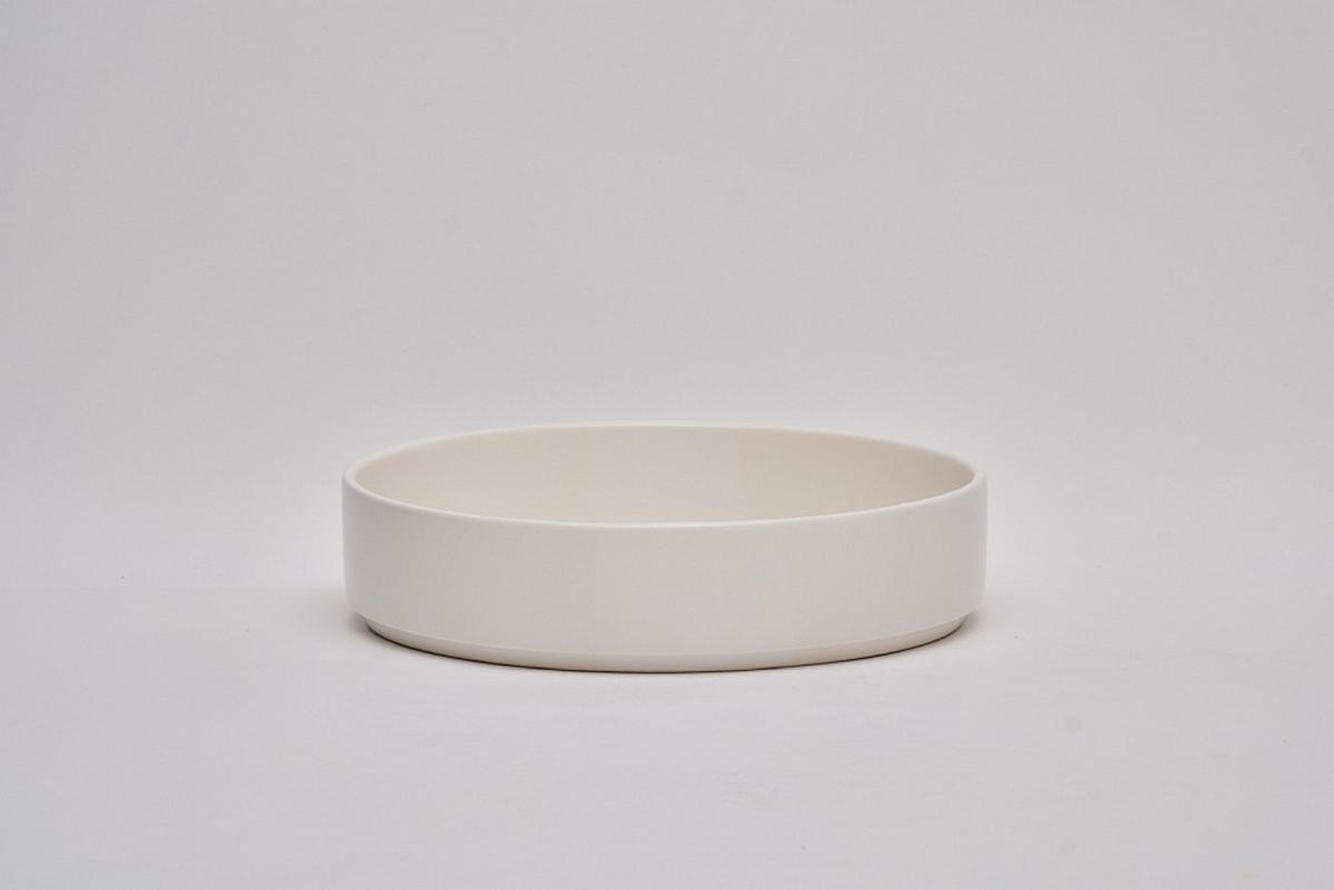 KOMBISERVICE Weiß Kyoto striscia 16-teilig 4 Personen  - Weiß, Trend, Keramik - Novel