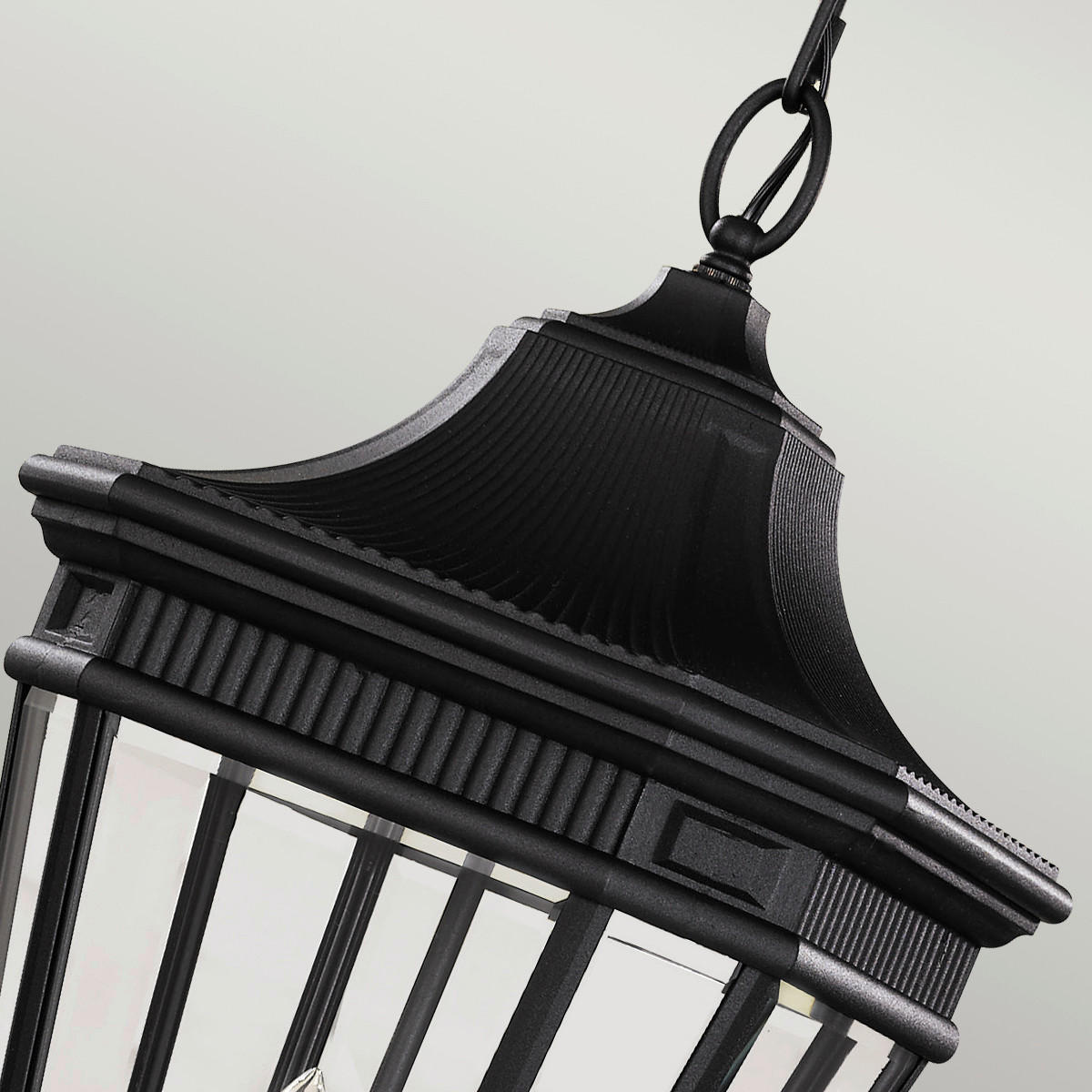 AUSSENHÄNGELEUCHTE - Schwarz, Konventionell, Glas/Metall (30.5 /69.7cm) - Elstead Lighting