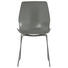 STUHL Lederlook Grau - Grau, Design, Kunststoff/Textil (48/87/55cm) - TI`ME