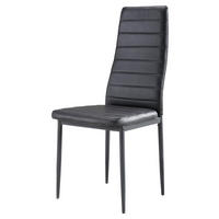SZÉK fém, textil fekete  - fekete, Design, textil/fém (40,5/96/51cm) - Best Price