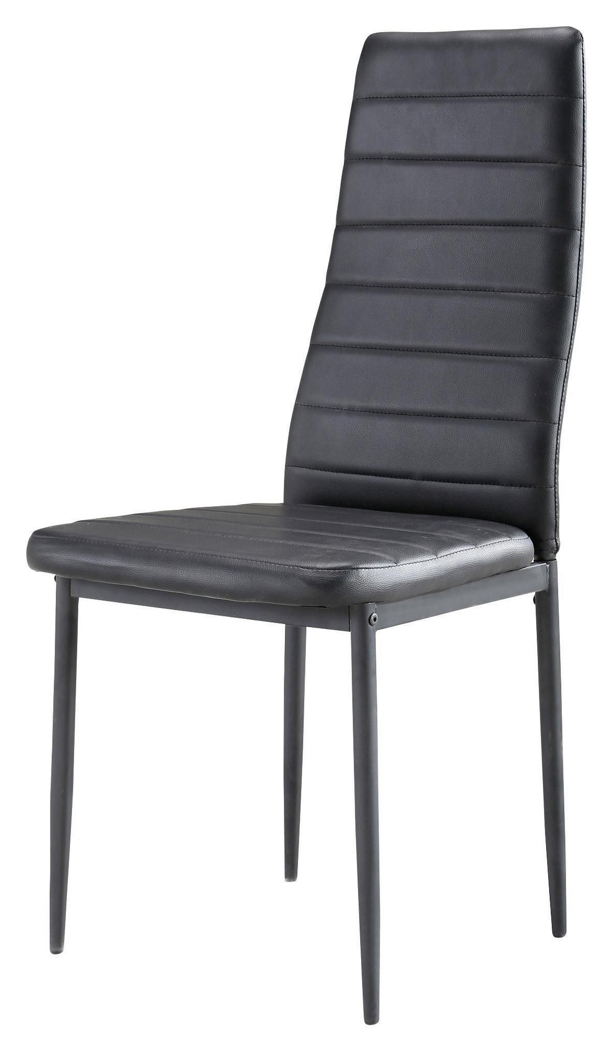 SZÉK fém, textil fekete  - fekete, Design, textil/fém (40,5/96/51cm) - Best Price