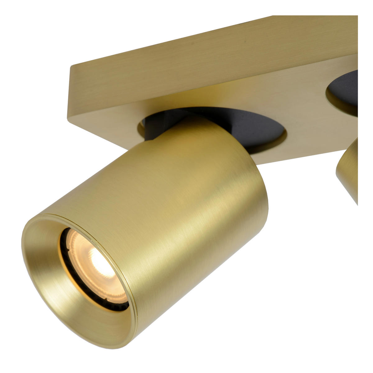 LED-STRAHLER - Messingfarben, Basics, Metall (20/10/11.5cm) - Lucide