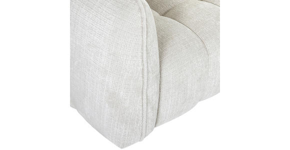 ECKSOFA in Chenille Creme  272/172 cm  - Creme/Schwarz, KONVENTIONELL, Kunststoff/Textil (272/172cm) - Carryhome