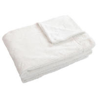 DECKE Rabbit Stripes 150/200 cm  - Weiß, Basics, Textil (150/200cm) - Novel