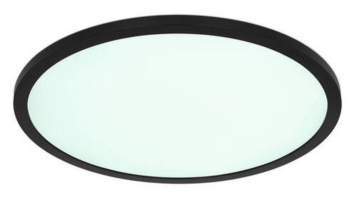 LED-TAKLAMPA 21 W 42/2,5 cm  - vit/opal, Design, plast (42/2,5cm) - Globo