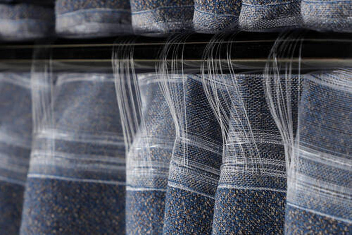 FERTIGVORHANG  blickdicht  130/250 cm   - Blau/Dunkelblau, Basics, Textil (130/250cm) - Esprit
