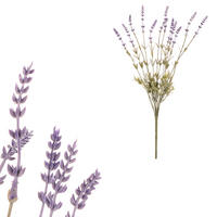 DEKORAČNÍ KVĚTINA 60 cm - magenta, Basics, textil (60cm)