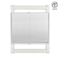 PLISSEE 50/130 cm  - Weiß, KONVENTIONELL, Textil (50/130cm) - Homeware