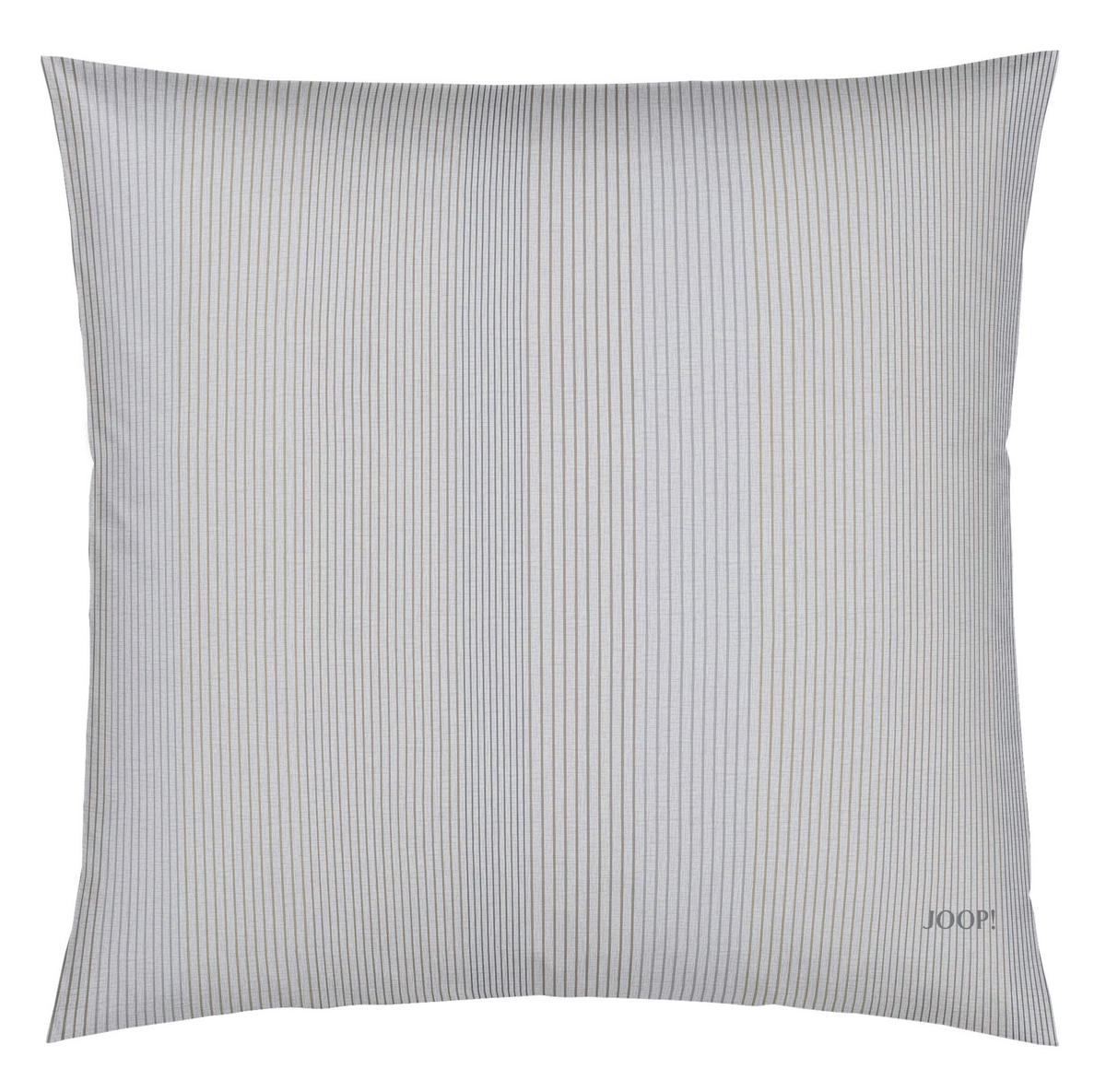 KISSENHÜLLE GROOVE 80/80 cm  - Silberfarben, Basics, Naturmaterialien/Textil (80/80cm) - Joop!
