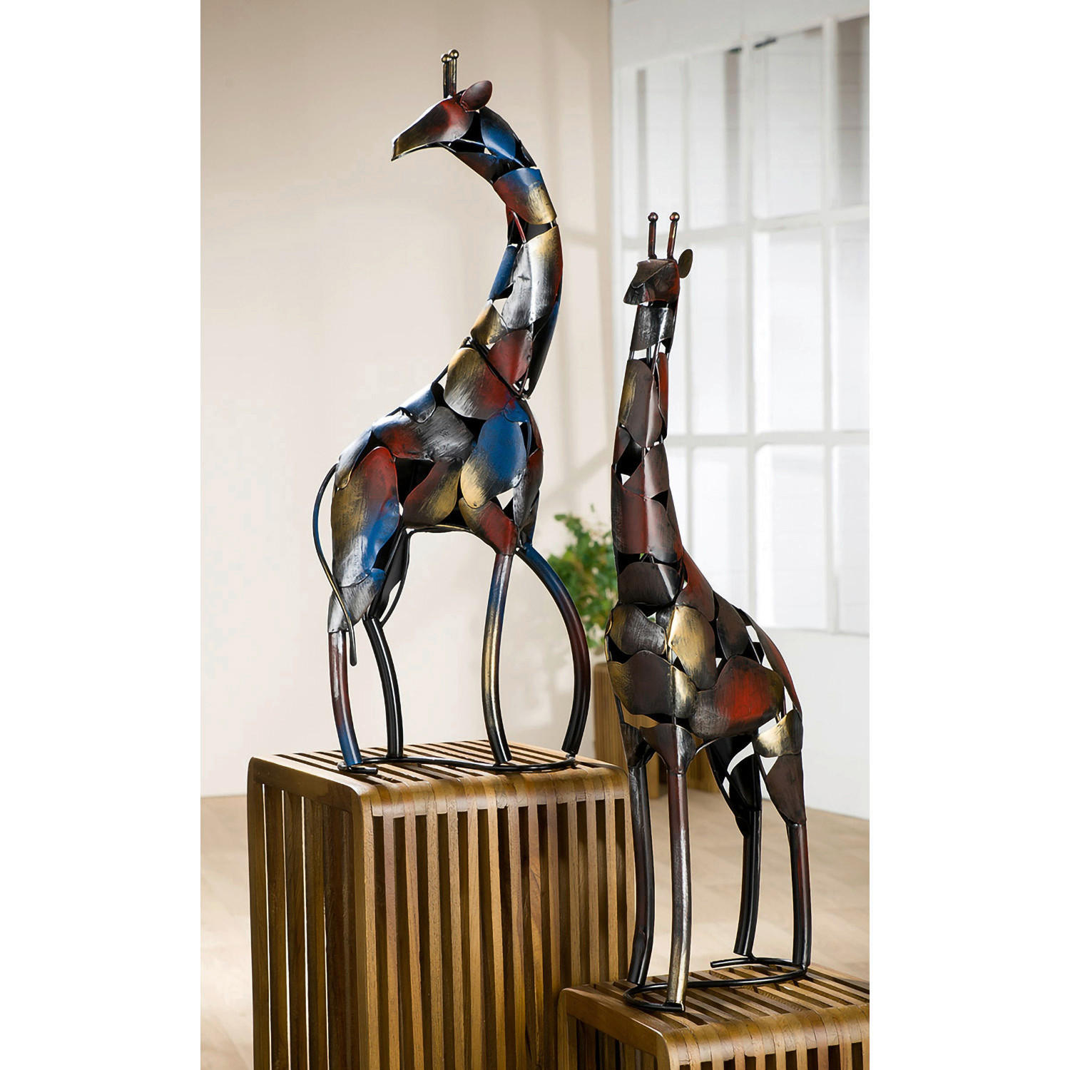 SKULPTUR - Multicolor, Basics, Metall (24/40cm)