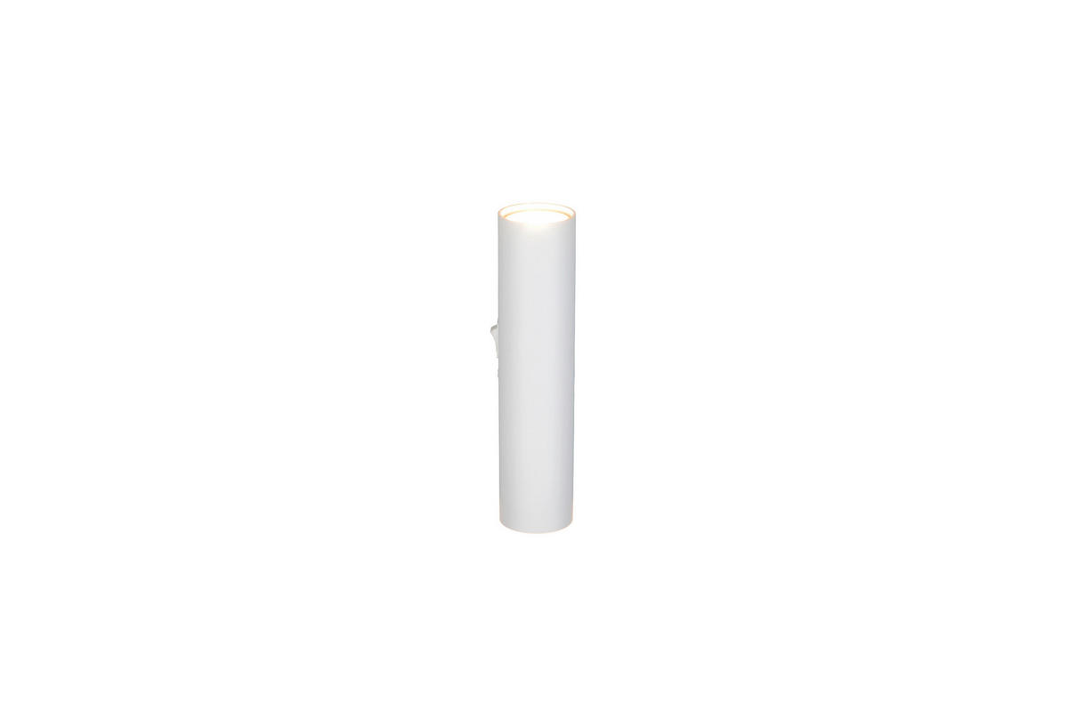 WANDLEUCHTE Taryn 4/18/7 cm   - Weiß, Design, Metall (4/18/7cm)